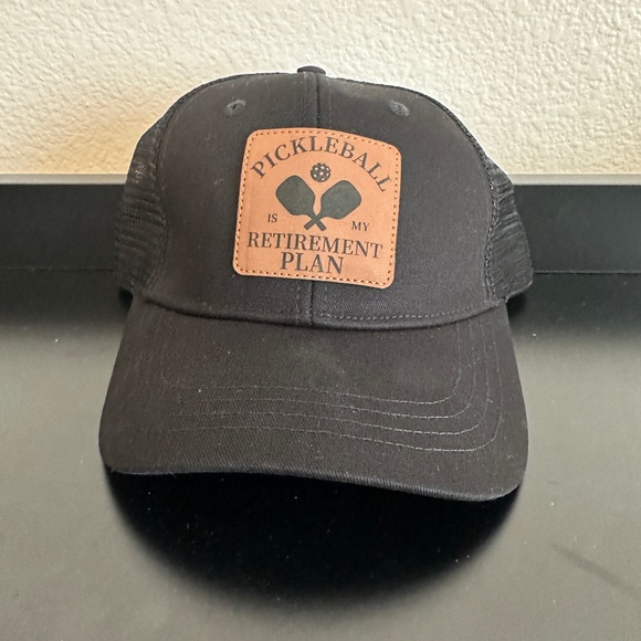 Other - Black Pickleball Retirement Plan Cap
